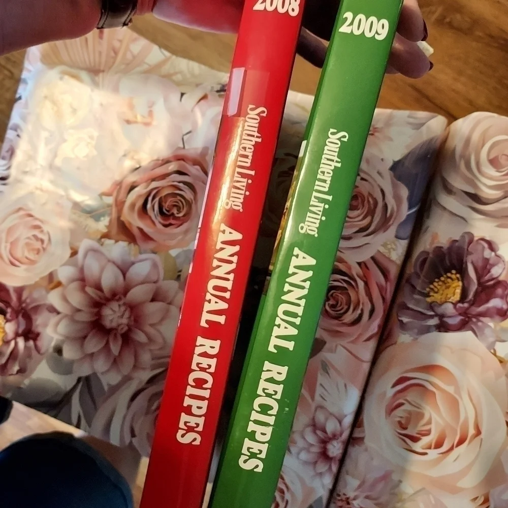 Southern living cookbooks 2008 and 2009 annual recipes